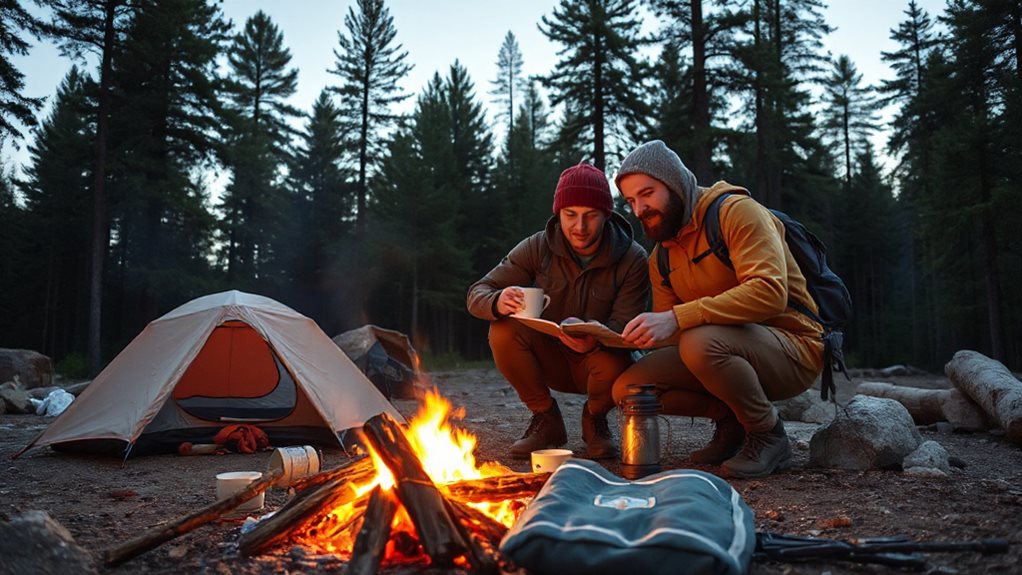 safe well equipped campout planning