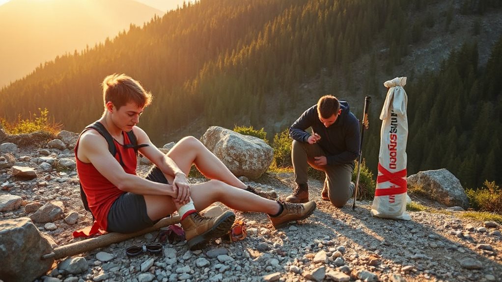 self evacuate if possible call for help if not