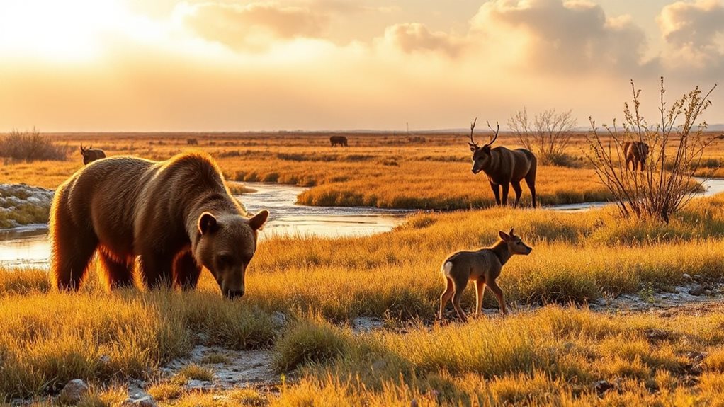 spring wildlife awakenings bears wolves cubs