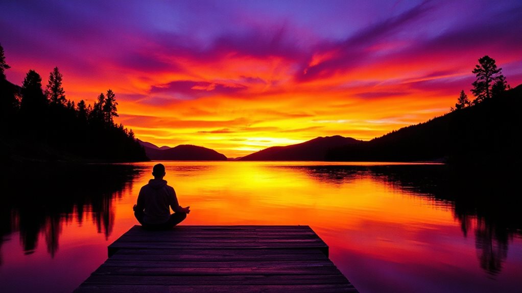 sunset exposure boosts sleep mood health