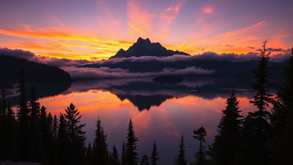 sunsets are nature s vivid