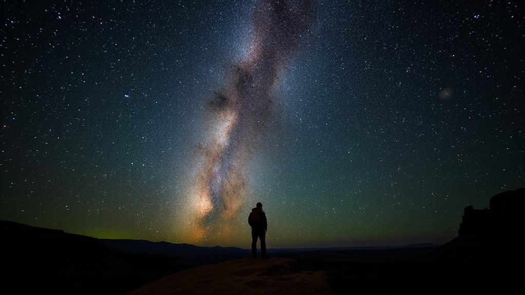 urban light pollution limits naked eye stars