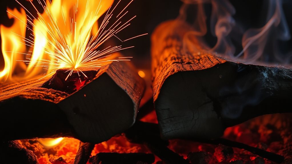 wood types shape crackle voice