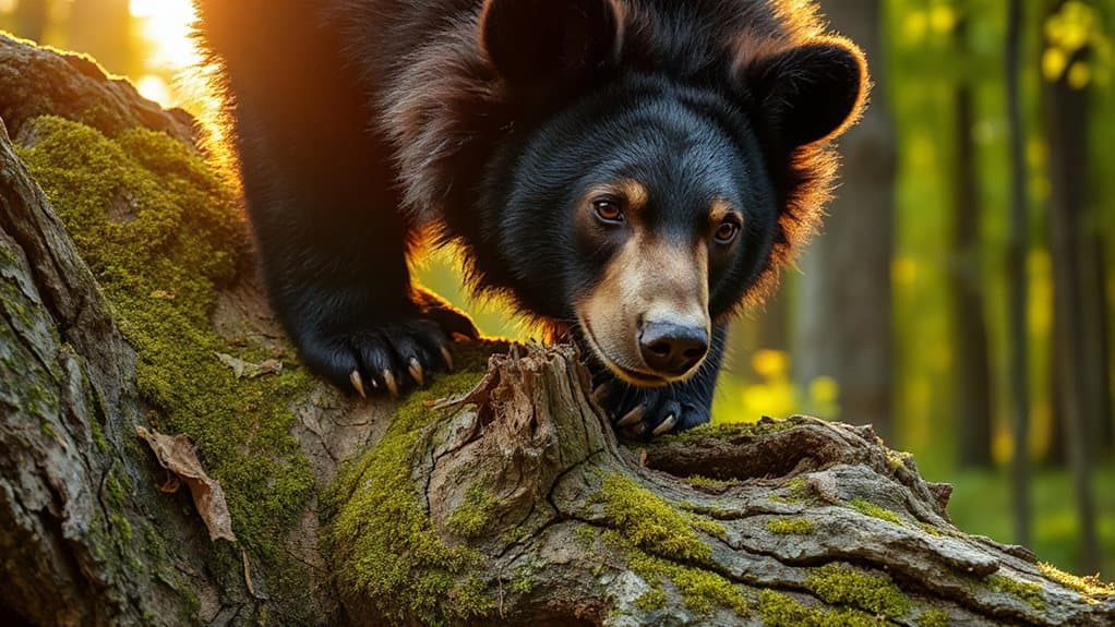 bears climb trees surprisingly well