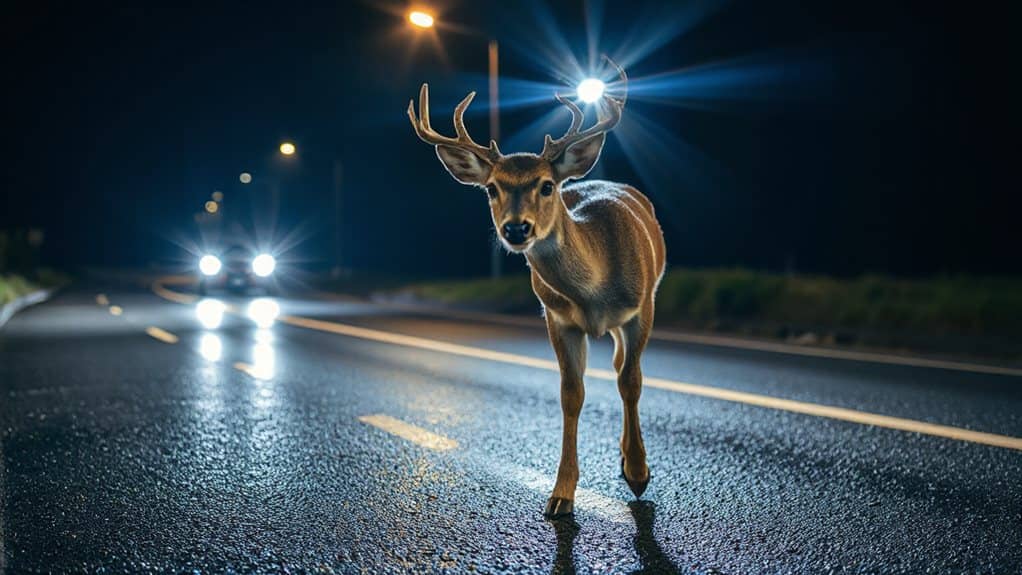 blue leds produce harsh glare