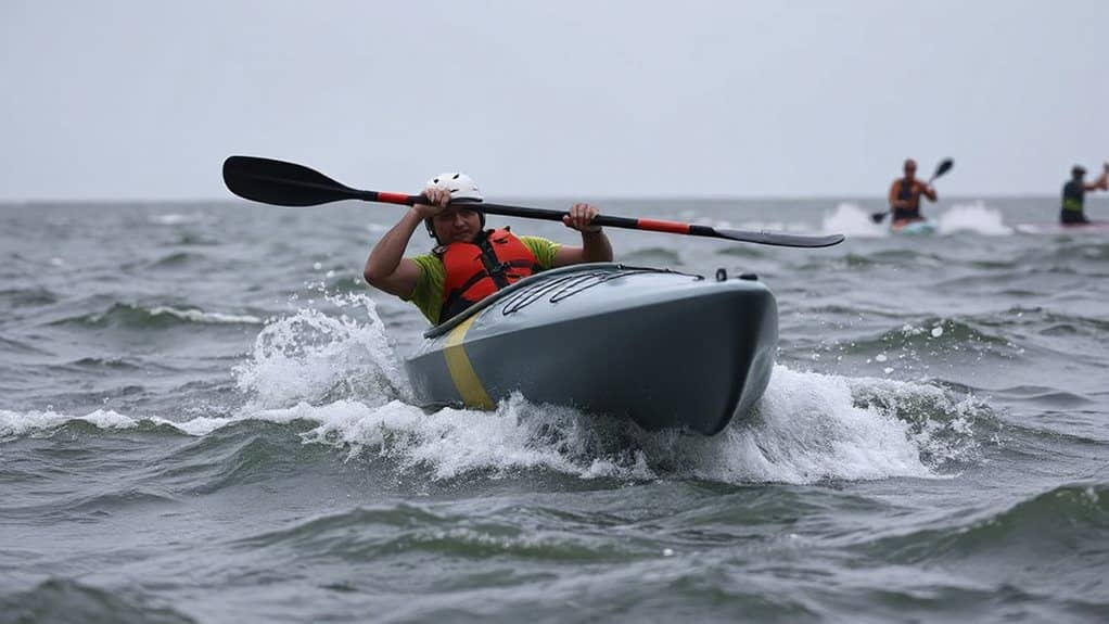 capsize recovery roll or float
