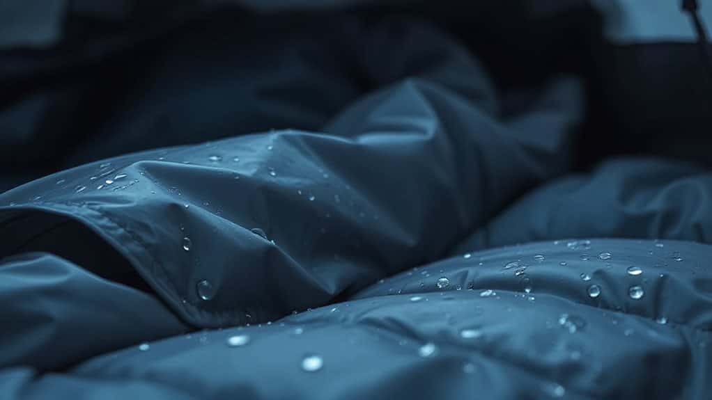 causes of sleeping bag condensation