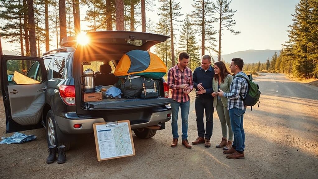 choose your camping trip type