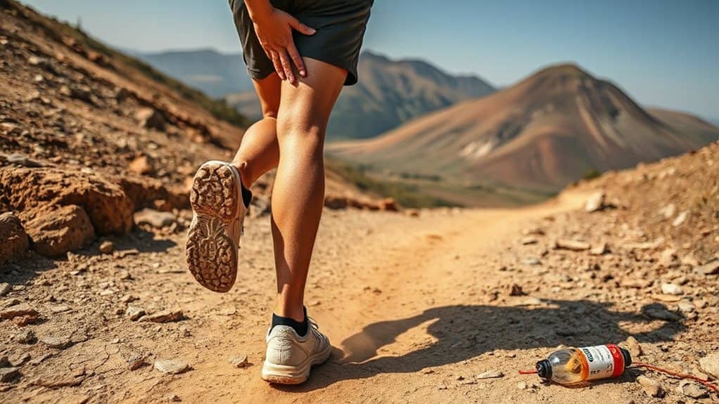 dehydration triggers hiking calf cramps