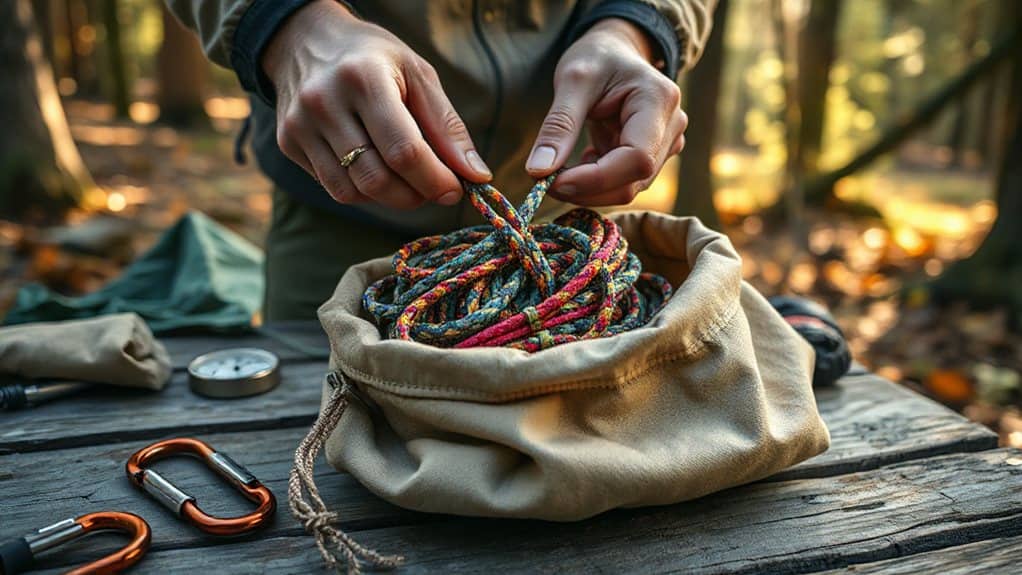 double daisy chain paracord