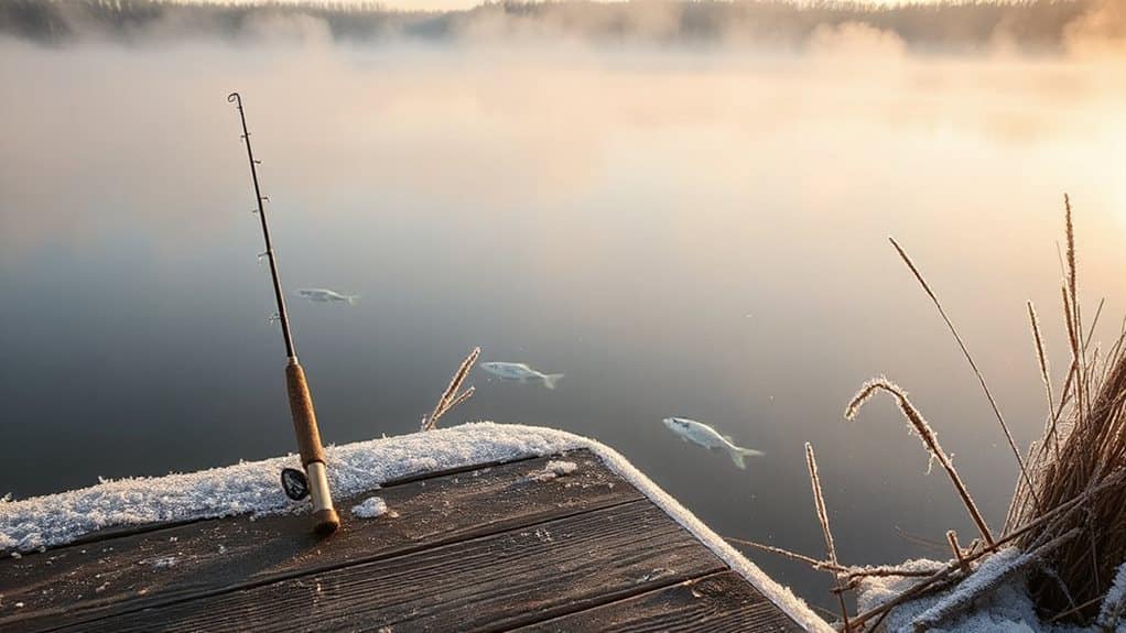 fish slow below 40 f