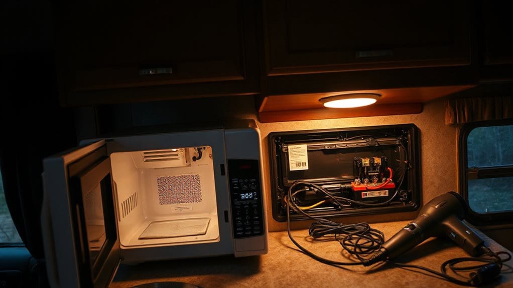 high draw rv battery drain