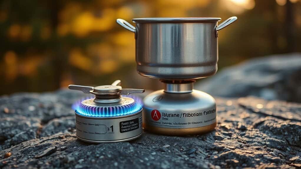 high power canister stove fuel use