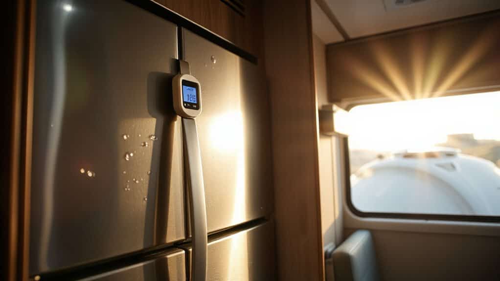 hot weather raises fridge temp