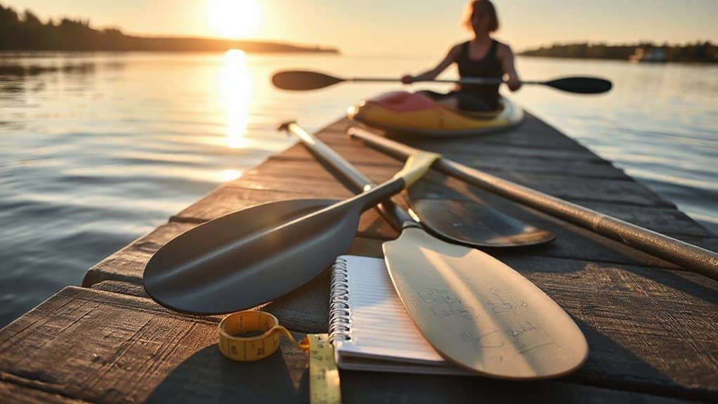 match paddle type to stroke