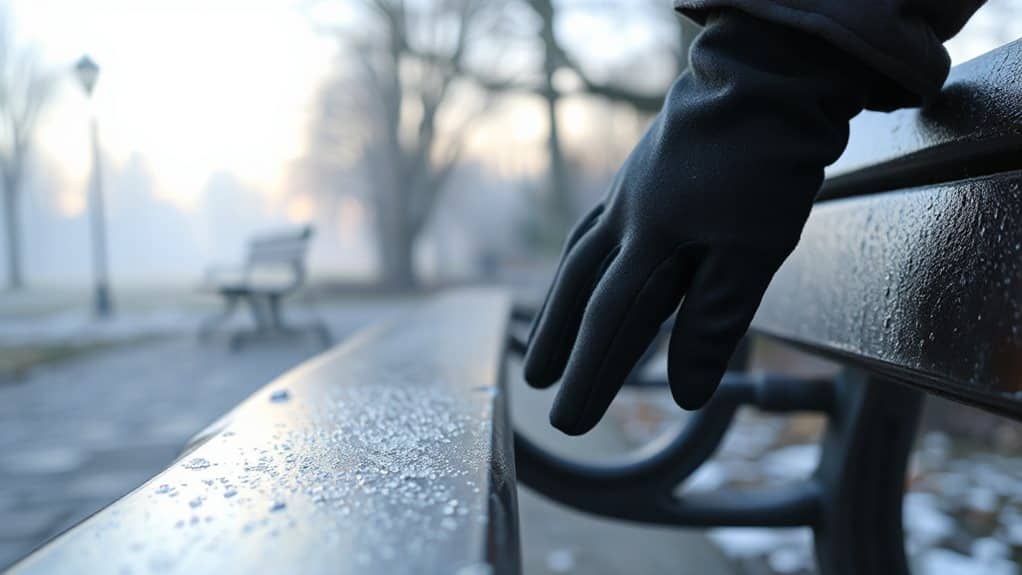 metal loses heat faster outdoors