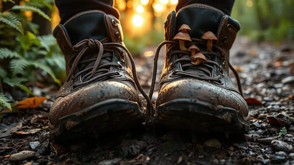 moisture trapped fuels boot odor