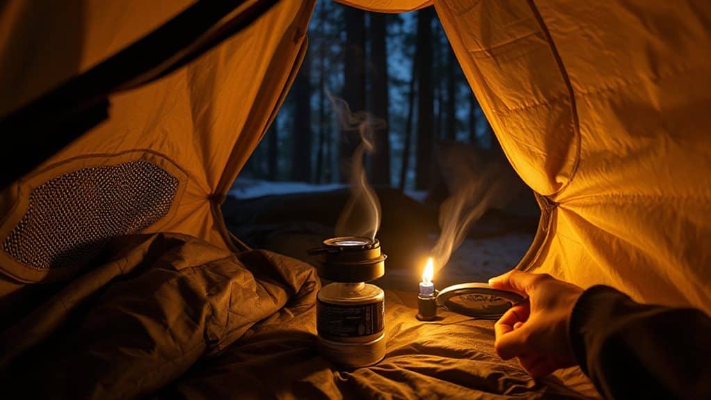 no cook tent survival meals