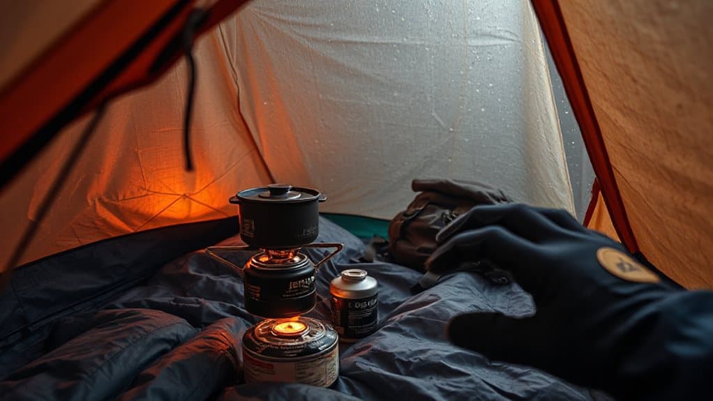 open tent vent never unattended
