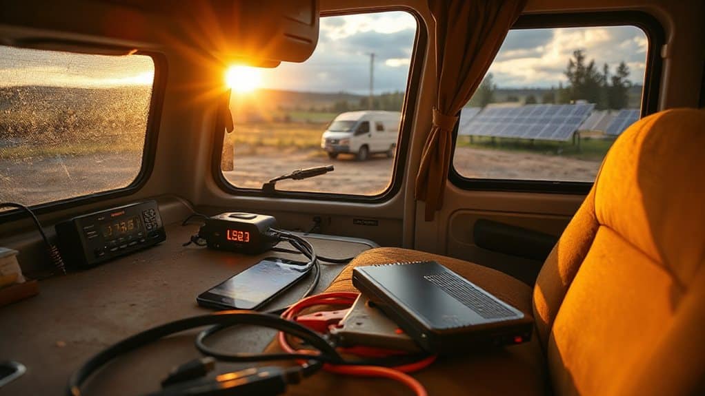 prevent fast rv battery drain