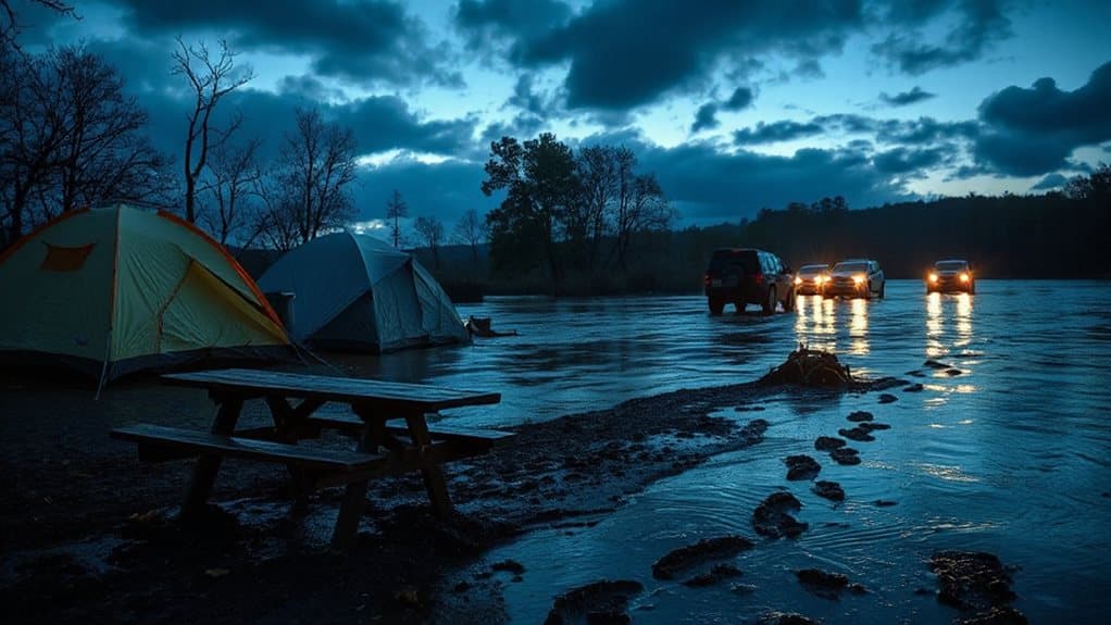 rain forecasts evacuate when warnings
