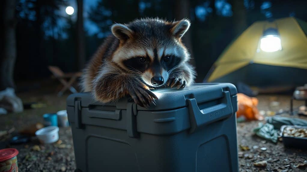 secure odorless cooler overnight