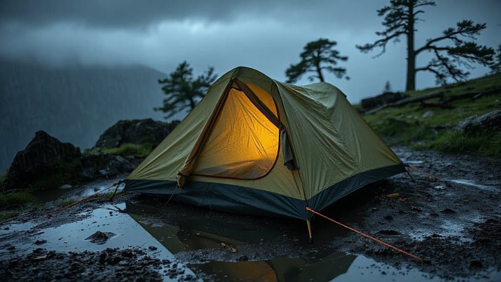 stormproof tent setup tips