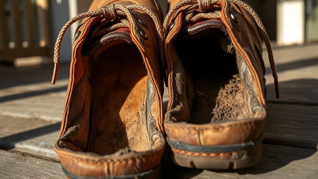 why hiking boots smell fast