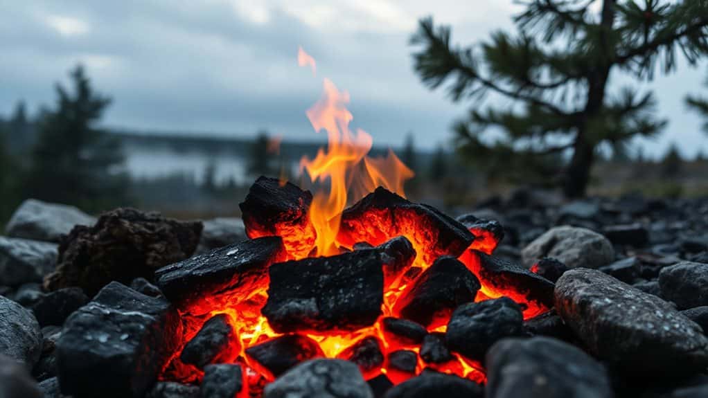 wind and weather affect coals