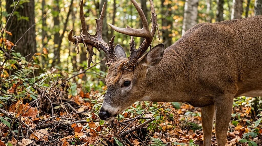 antler shedding and regrowth