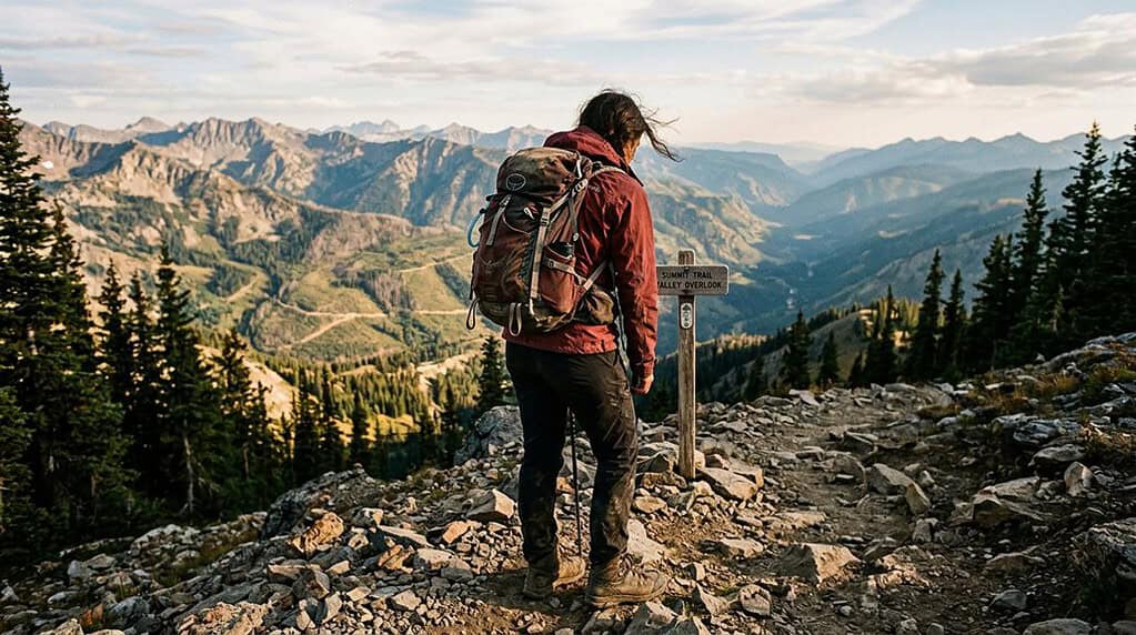 back pain after long hike