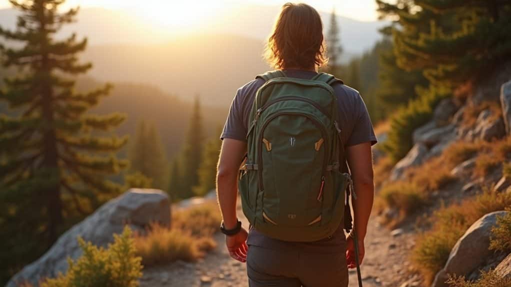 back pain from hiking