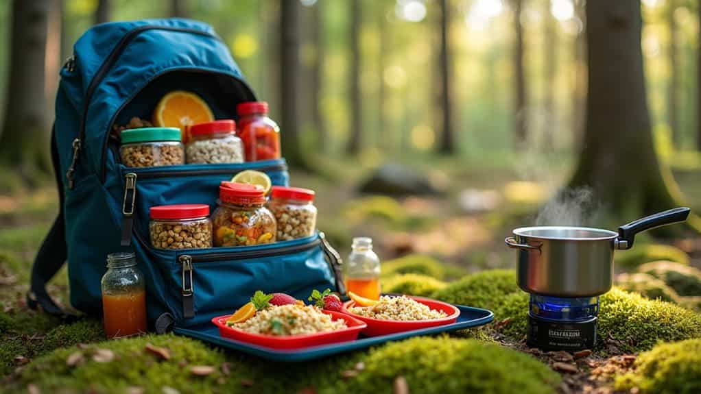 balanced portable energy dense foods