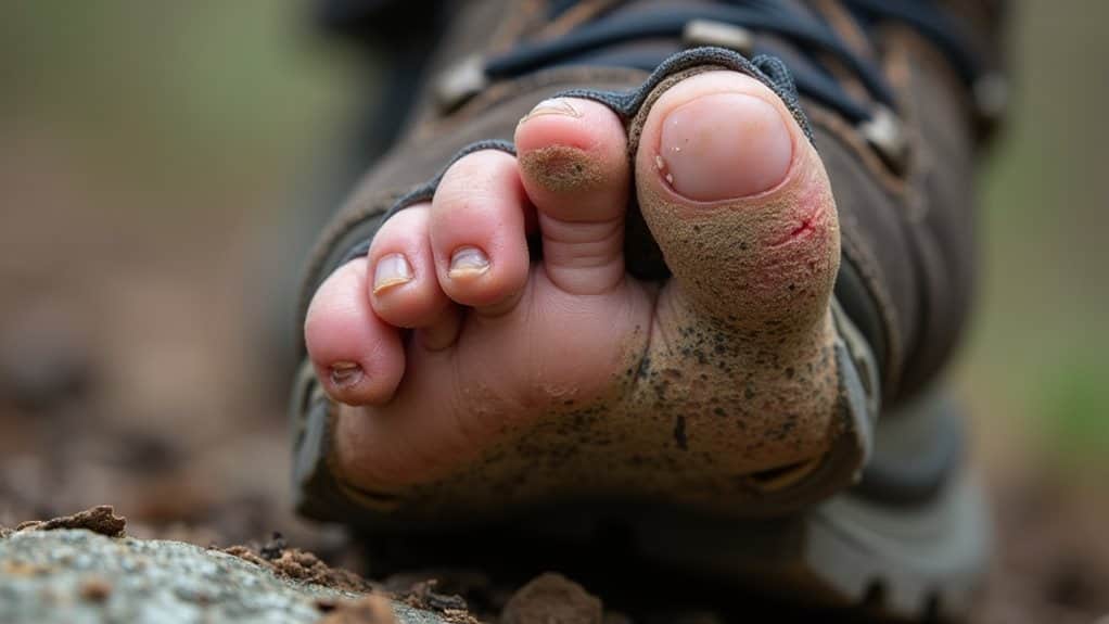 callouses increase blister risk