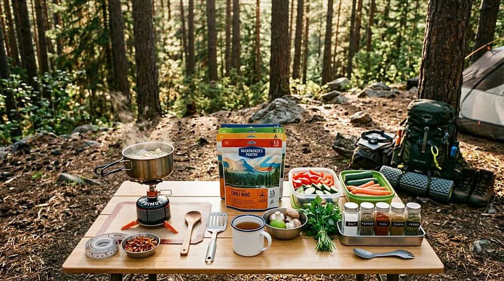 camping food quantity guidelines