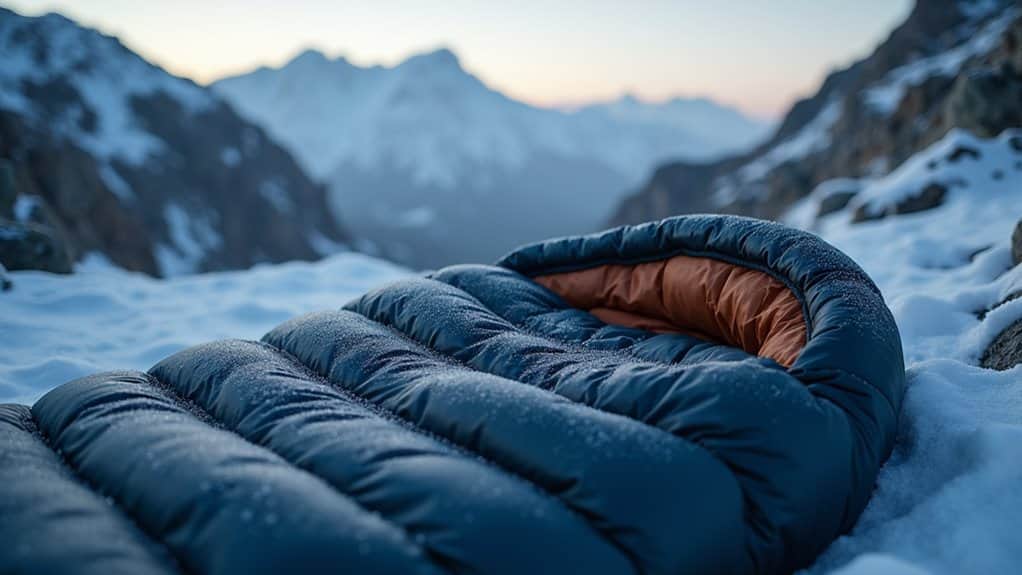 choose warmer sleeping bags