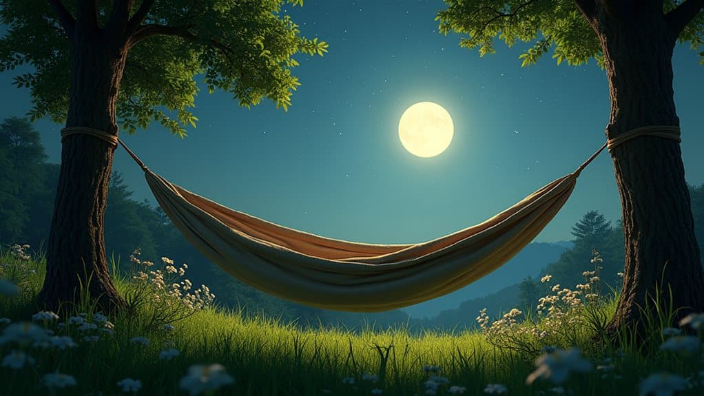 comfortable outdoor hammock sleeping
