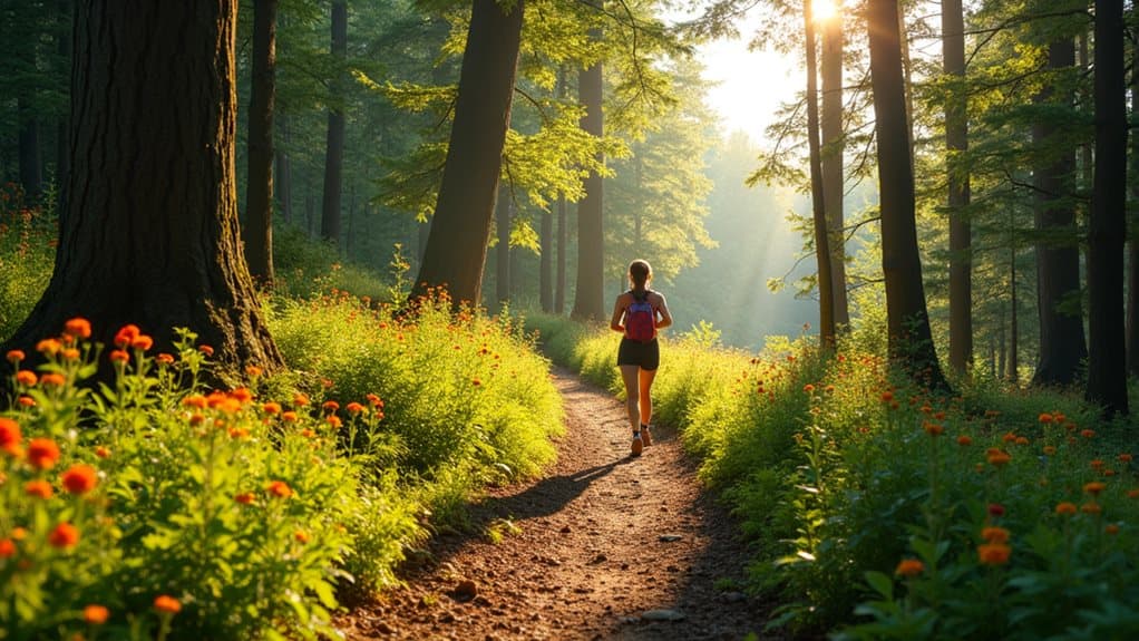 consistent outdoor activity schedule