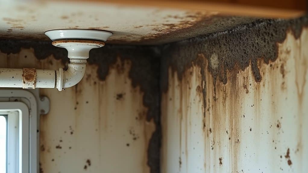 hidden leaks cause mold