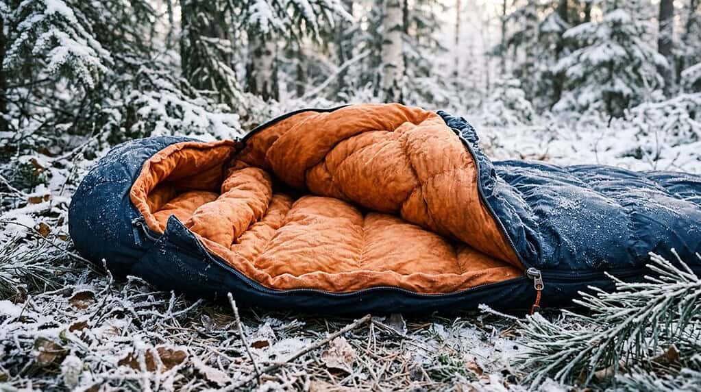 ideal sleeping bag warmth