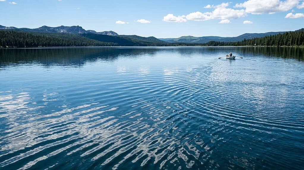 lakes generate waves naturally