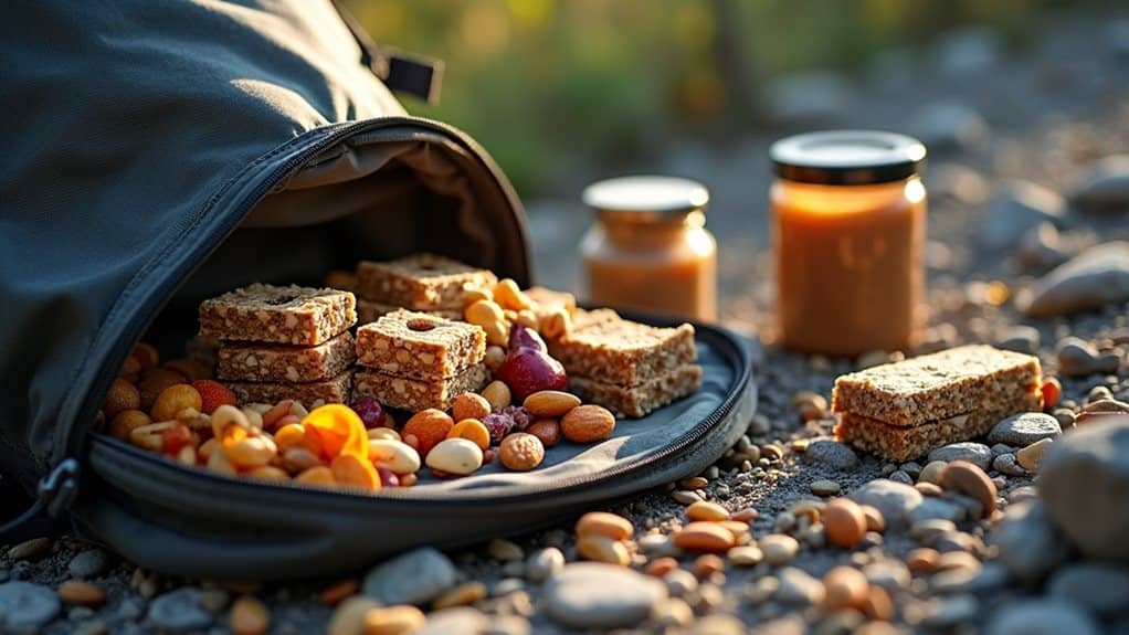 lightweight calorie dense backpacking foods