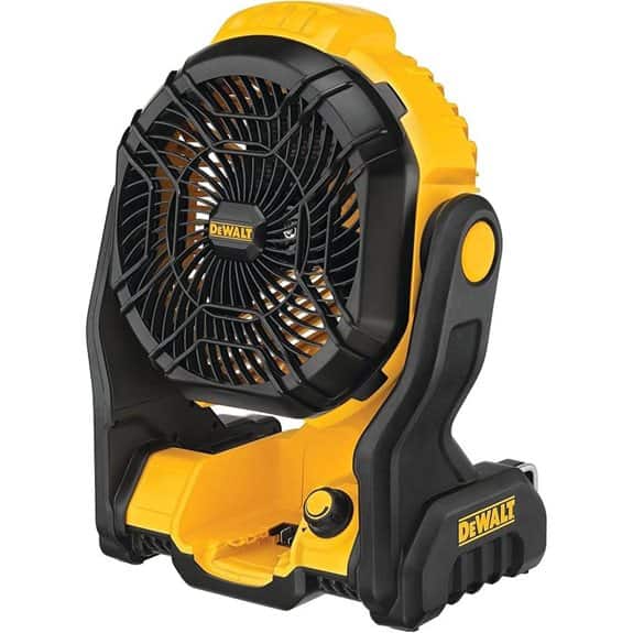 DEWALT 20V MAX Portable Cordless Shop Fan