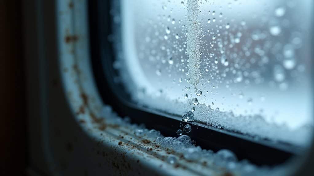 rv condensation from temperature swings
