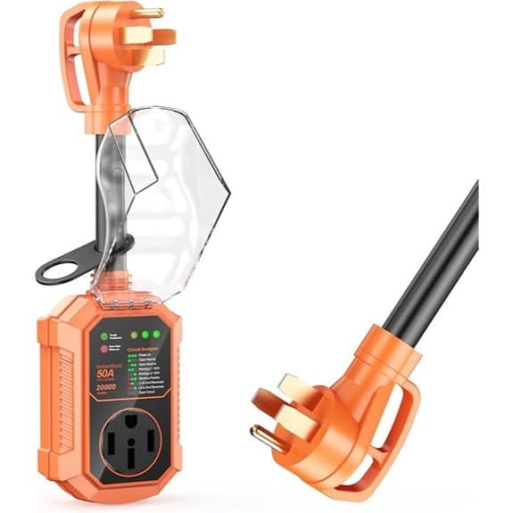 50Amp RV Surge Protector & Circuit Analyzer