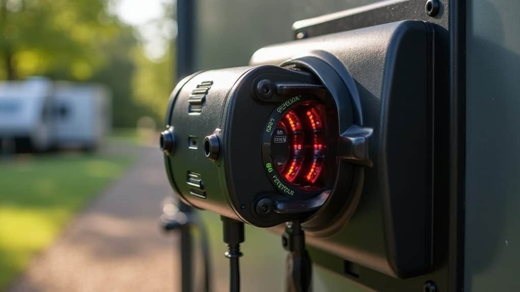 rv surge protector features