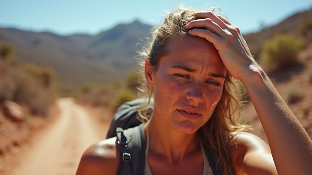 signs of dehydration and heat illness