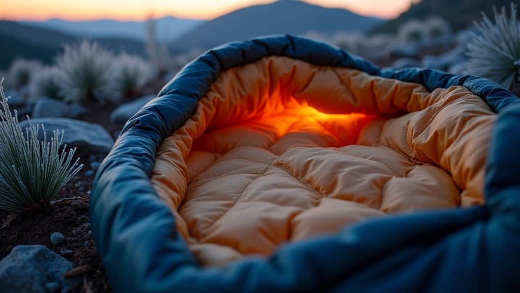 sleeping bag temperature ratings