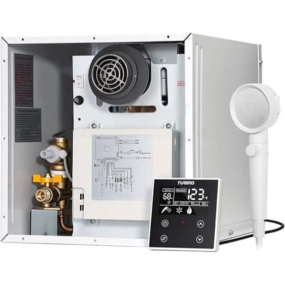 TURBRO Rotorua RV Tankless Water Heater 65,000 BTU