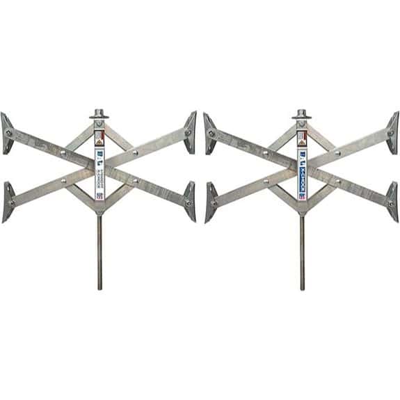 X-Tended Fit Tire Locking Chock Set (2)